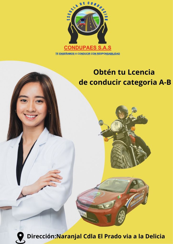 obten tu licencia de conducir categoria A-B